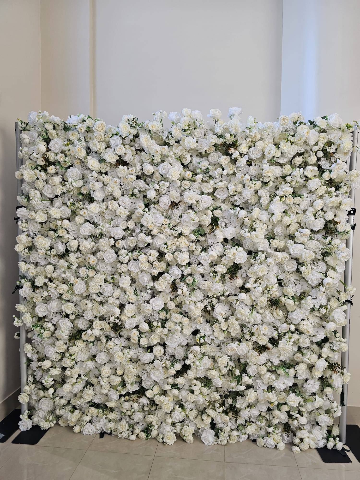 Premium handcrafted flower wall backdrop display
